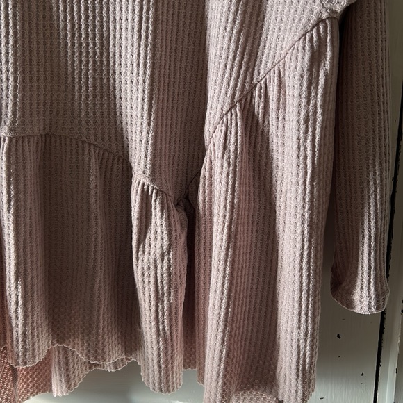 Long sleeve Thermal Babydoll Top - 2X - new with tags - Picture 6 of 8